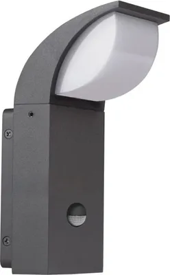 Zdjęcie produktu dla Kinkiet ogrodowy lampa z czujnikiem ABETE LED EL 20 SE-GR Kanlux 36573