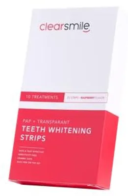 Productafbeelding van ClearSmile PAP + Transparant Teeth Whitening Strips )10 stuks)