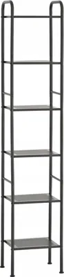 Immagine prodotto di Mensola per bagno Mensola per bagno Mensola per asciugamani Mensola in piedi per bagno 28x32,5x166,5 cm
