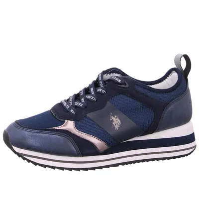 Produktbild von U.S. Polo Assn. - Damen - Sylvi Sneakers - Grau/Marine/Weiß - Gr. 38