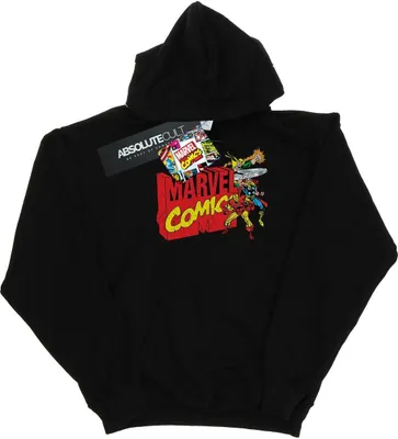 Produktbild von Marvel Comics - Kapuzenpullover für Damen BI10303 (L) (Schwarz)