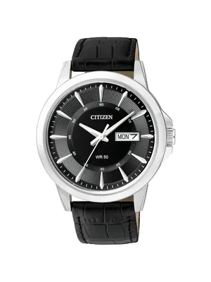 Produktbild von Citizen | klassische Herrenuhr Lederarmband Kroko-Prägung BF2011-01E