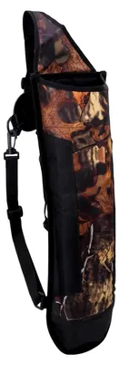 Produktbild von Pfeilköcher aus Camouflage-Polyester mit Schultertragegurt für Bogenschießen und Jagd