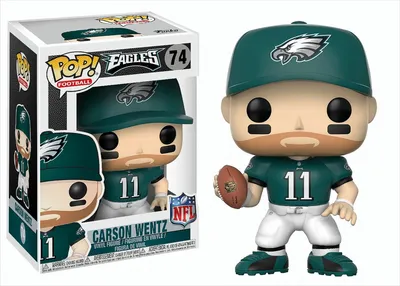 Produktbild von FUNKO POP! - Sports - NFL Philadelphia Eagles Carson Wentz #74