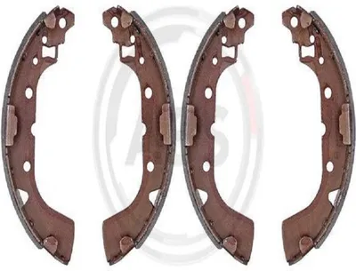 Produktbild von A.B.S. Bremsbackensatz Trommelbremse Hinten für MITSUBISHI Mirage / Space Star Schrägheck (A0A) 180mm 9357