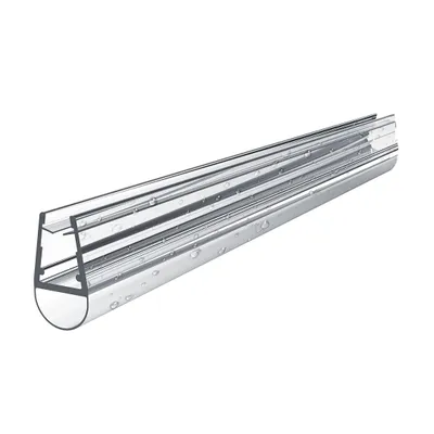 Produktbild von S'AFIELINA Duschdichtung 4 Stück 60cm für 4–6mm Glas – Ersatzdichtung Wasserabweiser Schwallschutz für Duschkabine Bad
