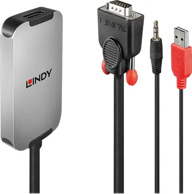 Immagine prodotto di Convertitore Lindy da VGA a DisplayPort 1.2