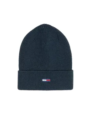 Obrázek produktu pro Čepice Tommy Hilfiger zimní Tommy jeans tylew flag čepice AW0AW15474C87