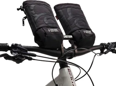Produktbild von Kids Ride Shotgun Pogies Lenkerstulpen, Schwarz