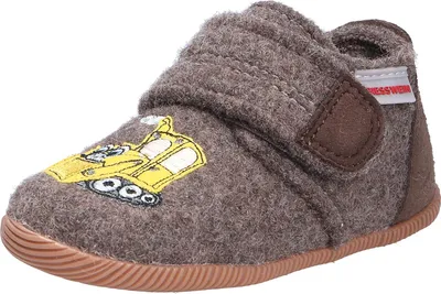 Produktbild von Giesswein Mädchen und Jungen Hausschuhe OFFENBURG braun Größe EUR 23