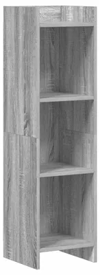 Image de Étagère vidaXL Gris Sonoma 30 x 30 x 111 cm en aggloméré