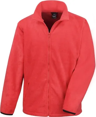 Image de Result Core Veste polaire pour homme BC912 (M) (Rouge flamme)