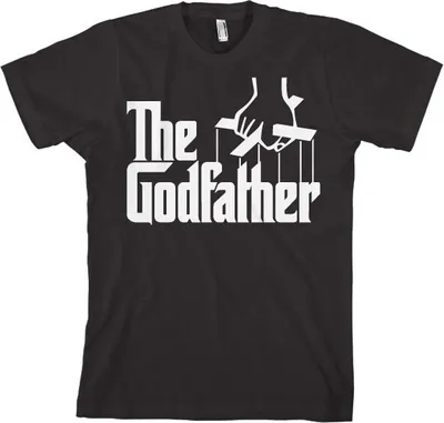 Produktbild von The Godfather Logo T-Shirt - Small - Black