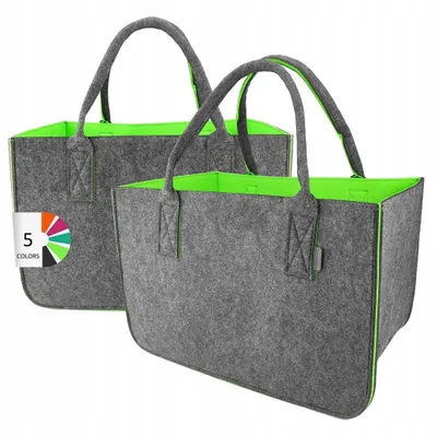 Zdjęcie produktu dla Torba Filcowa Leviatan 1102 Zielona 2Szt.