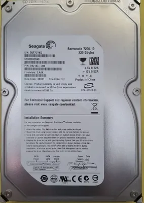 Produktbild von Seagate ST3360320AS  360GB, SATA 3,5"