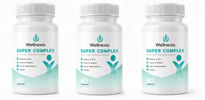 Zdjęcie produktu dla 3X Wellnexis, kapsułki diety zawierające L-karnitynę, 60 sztuk