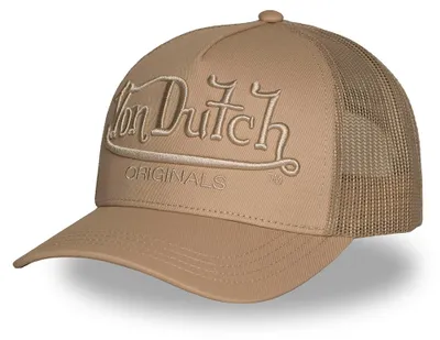Produktbild von Von Dutch Trucker Cap Classic beige
