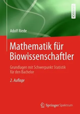 Obrázek produktu pro Mathematik für Biowissenschaftler
