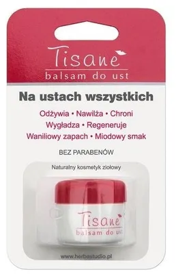Produktbild von Natürlicher Kräuter Lippenbalsam im 4,7 g Glas - Intensive Pflege für zarte Lippen