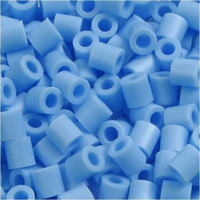 Produktbild von perlen 5 mm 6000 Stück pastellblau