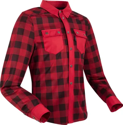 Immagine prodotto di Segura Jovan Motorrad Shirt, rot/schwarz, M