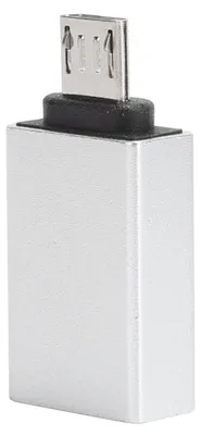 Obrázok produktu pre USB na Micro OTG adaptér pre Android – konektor na prenos dát a nabíjanie, strieborný