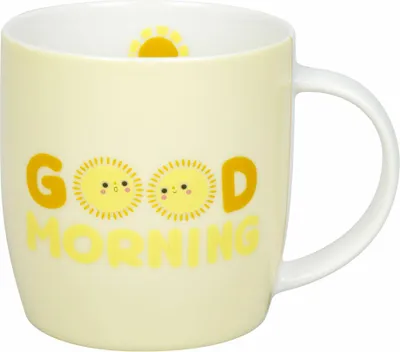 Immagine prodotto di Könitz Becher Good Morning, Tasse, New Bone China, Gelb, 400 ml, 11 7 275 2948