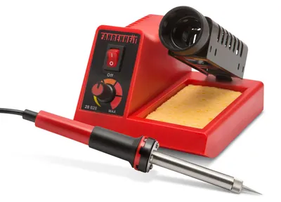 Produktbild von Analoge Lötstation - 230 V 58 W - Temperatur einstellbar 150-480 °C - Inklusive Lötkolben und Schwamm [28020]