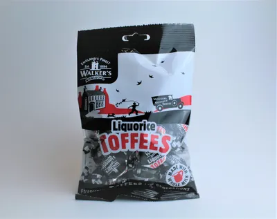 Produktbild von Toffees Lakritz 150g Walkers Toffees