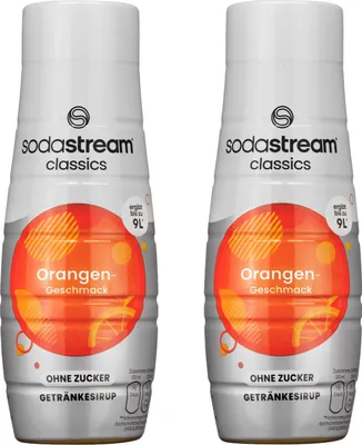 Obrázok produktu pre SodaStream pomarančový sirup bez cukru 440ml, 2 kusy