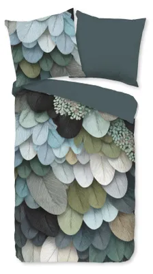 Produktbild von Good Morning Renforcé-Bettwäsche-Garnitur Suprema   Farbe Grün Größe 200x200+2x80x80