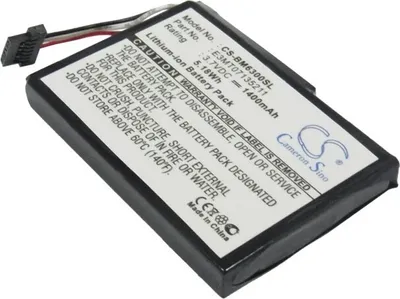 Produktbild von TECHTEK Akku Kompatibel mit [BlueMedia] BM-6400, BM-6420, BM6300, BM6300T, MD 95255, PNA 150, PNA-3002, für [Jucon] GPS-3741, für [Transonic] MD 95