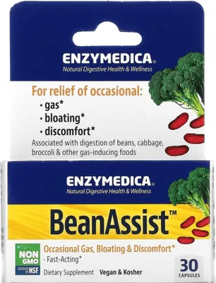 Zdjęcie produktu dla Enzymedica Beanassist 30 kapsułek BI8268