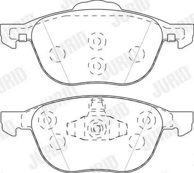 Produktbild von JURID Bremsbeläge Satz Vorne für FORD FOCUS III Turnier 573753J