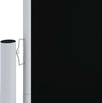 Image de vidaXL Store latéral extensible noir 180x1200 cm