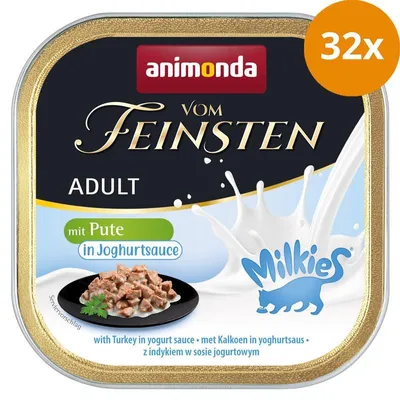 Produktbild von animonda Vom Feinsten Mit Pute in Joghurtsauce, Adult, jede Rasse, Türkei, 100 g, Getreidefrei, Ohne Soja
