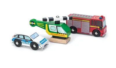 Image de Le Toy Van - Ensemble de voitures de sauvetage