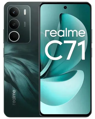 Produktbild von realme C71, 16,9 cm (6.67"), 4 GB, 256 GB, 50 MP, Android 15, Grün