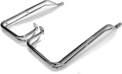 Produktbild von Satteltaschen Schutzbügel für Harley Davidson Road King 09-13 chrom