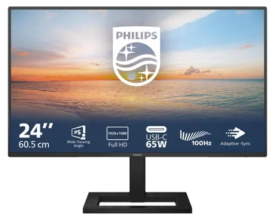 Image de Philips 60,5cm (23,8") 24E1N1300AE 16:09 HDMI+USB-C IPS Lift retail