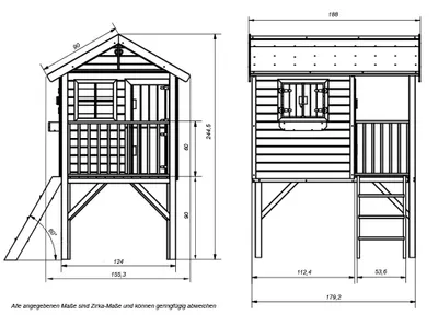 Produktbild von Stelzenhaus Funny XL KDI