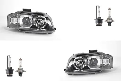 Zdjęcie produktu dla Johns, Reflektory Osram Xenarc Night Breaker Laser pasujące do Audi A3 Zestaw 8P od LiRe 8P0941029M 8P0941029D 8P0941030M 8P0941030D