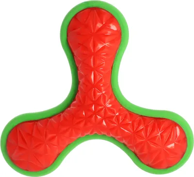 Produktbild von Dingo Hundespielzeug Boomerang TRI 16,5 cm aus Gummi TPR