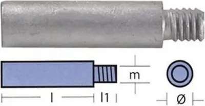 Image de Anode Tecnoseal Bukh Argent Argent Taille unique