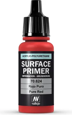 Vallejo Game Air Primer Pure Red 17 ml Airbrush Farbe