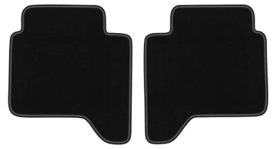 Zdjęcie produktu dla Dywaniki samochodowe welurowe tylne do: Ford Ranger MK5 FL (2015-2022, pickup) czarne, dopasowane