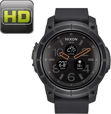 Produktbild von 3x Displayfolie für Nixon The Mission Displayschutzfolie HD ULTRA KLAR