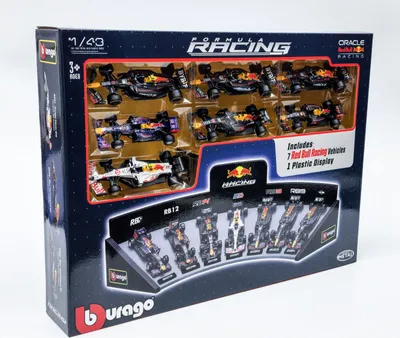 Produktbild von BBURAGO Formel 1, RED BULL 7 Car SET