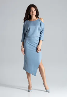 Produktbild von Lenitif Formelle Frauenkleider Motala K479 schwarz S
