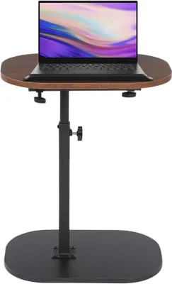 Produktbild von Beistelltisch in C-Form mit 360° Drehung – Höhenverstellbar für Wohnzimmer und Schlafzimmer